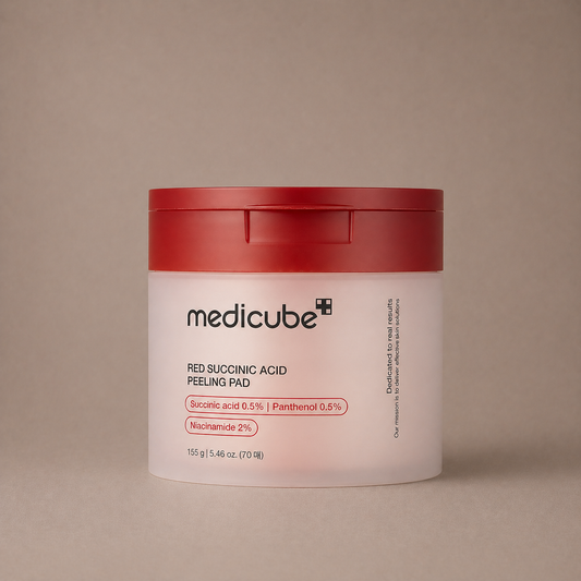 Red Succinic Acid Peeling Pad